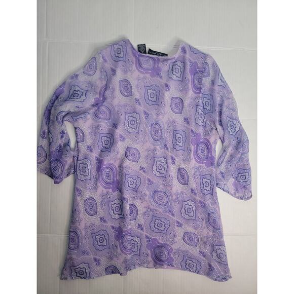 Separates By New York City Design Co. Babydoll Silk Camisole Top 1X Boho Y2K - Picture 6 of 7